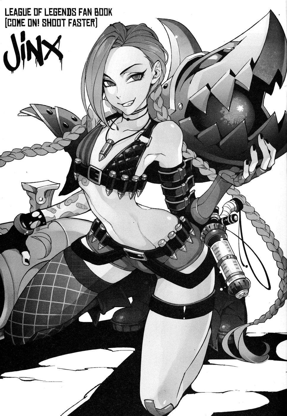 Hentai Manga Comic-JINX Come On! Shoot Faster-Read-2